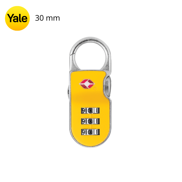 Candado TSA YTP2 Amarillo - (30 mm)