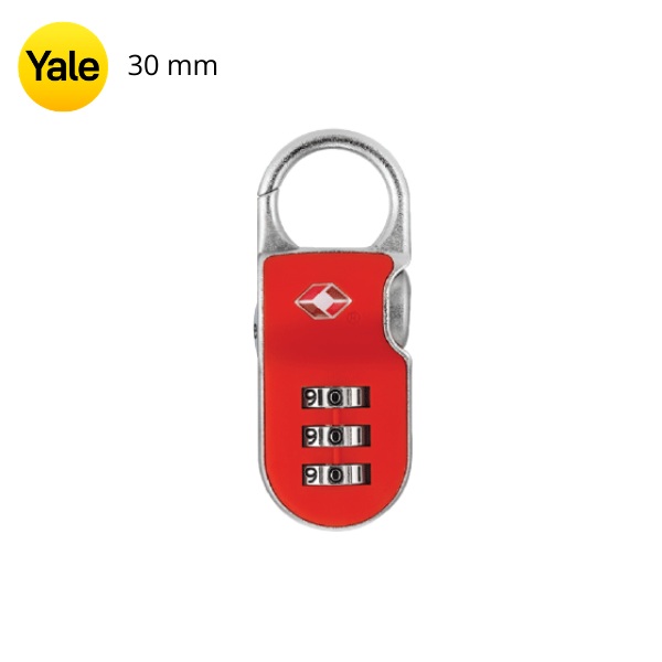 Candado TSA YTP2 Rojo - (30 mm)