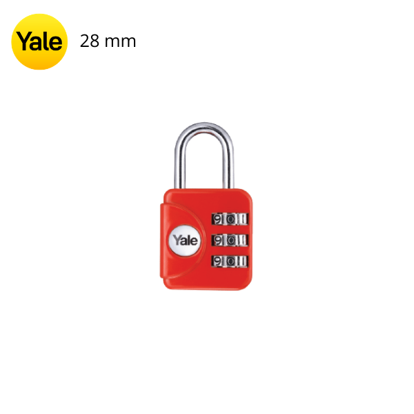 Candado Serie YP1 Rojo - (28 mm)