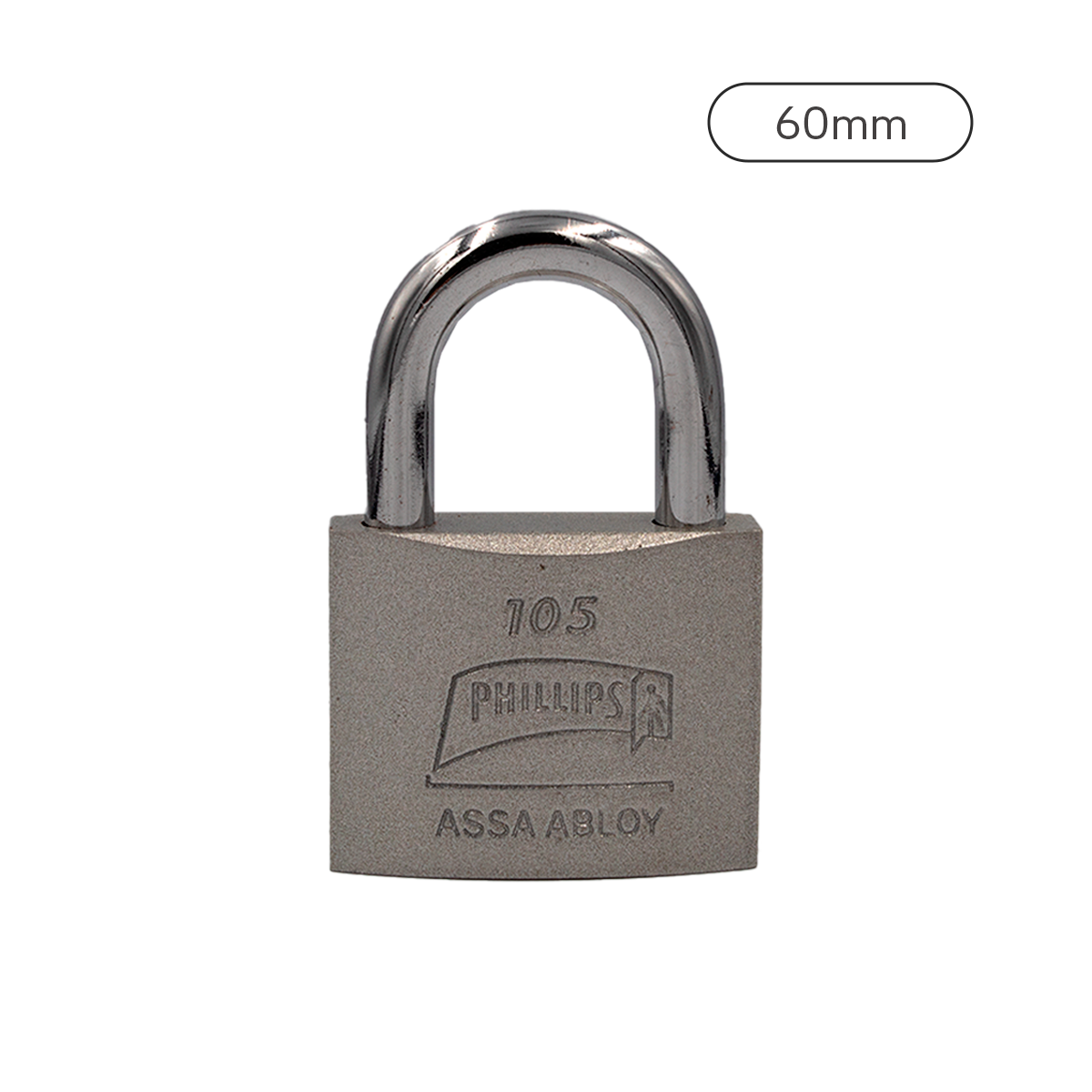 Candado de hierro Phillips – 60mm*
