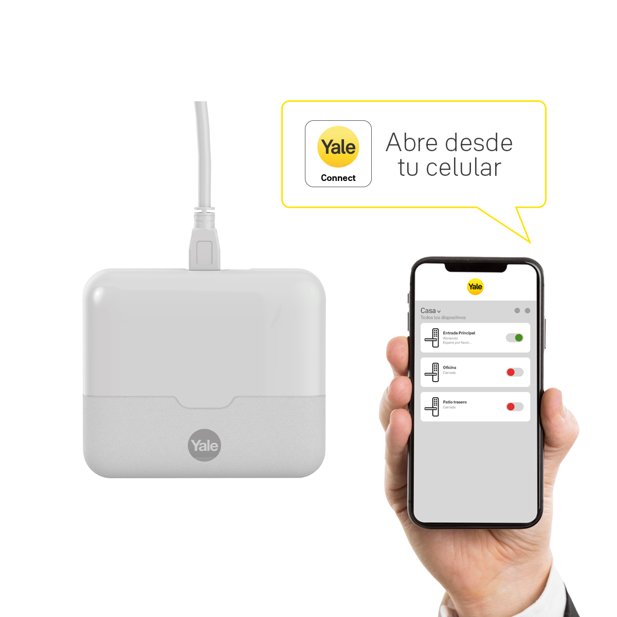 Módulo de conexión Yale Connect HUB