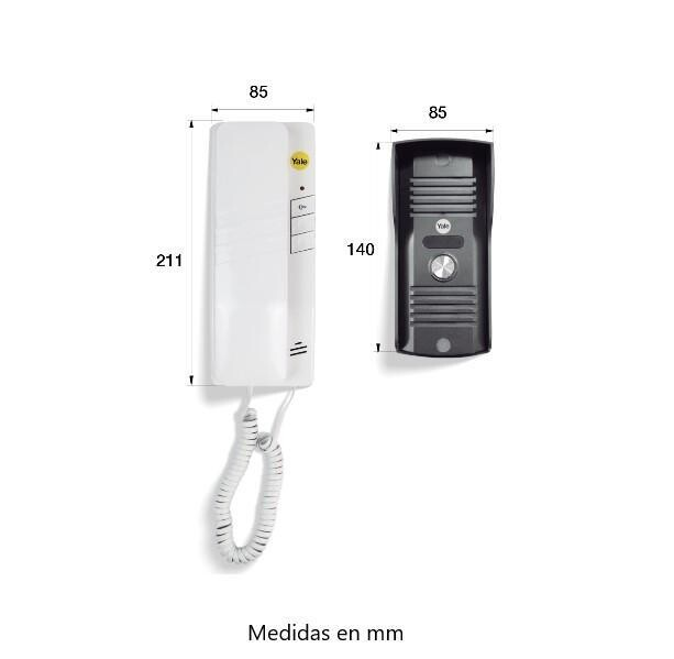 Kit Cerradura Eléctrica 678 + Intercomunicador + Portero