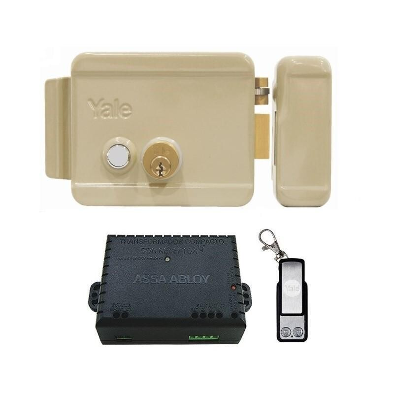 Kit Cerradura 678 + Transformador + Control Remoto