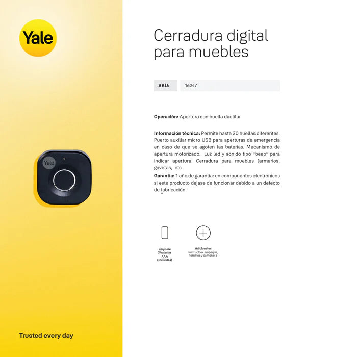 Cerradura para Mueble YF68