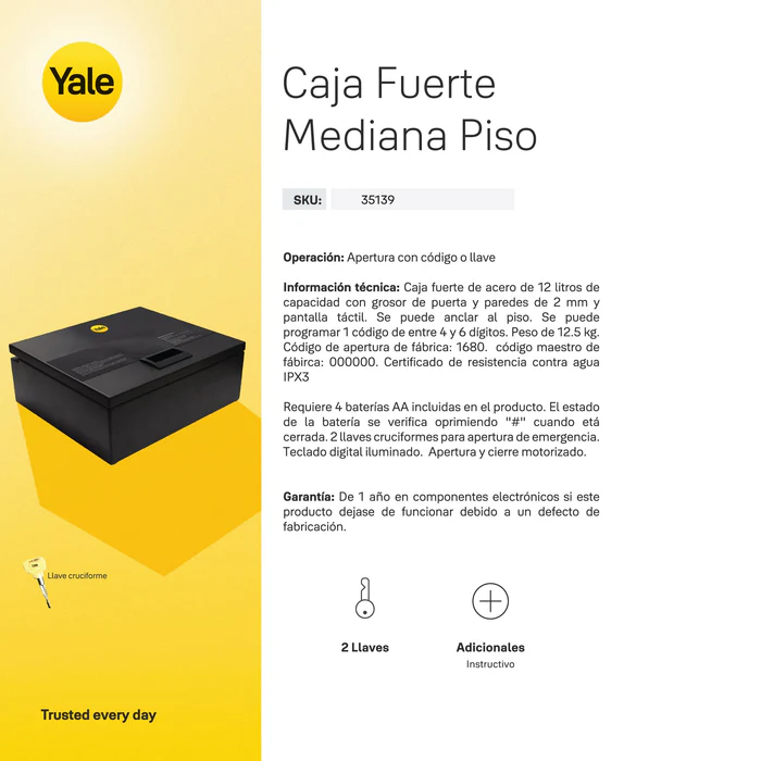 Caja Fuerte de Piso*