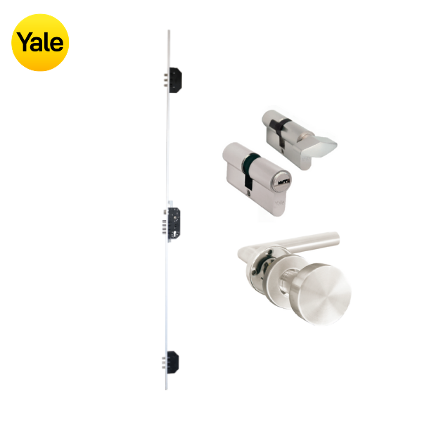 Cerradura de Alta Seguridad de 10 Pines + Manija + Cilindro