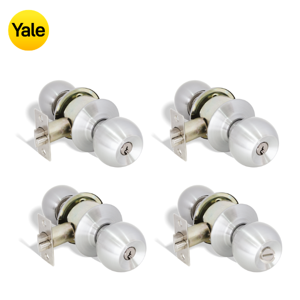 Kit Pomos Carolina: 3 de Habitación + 1 de Baño