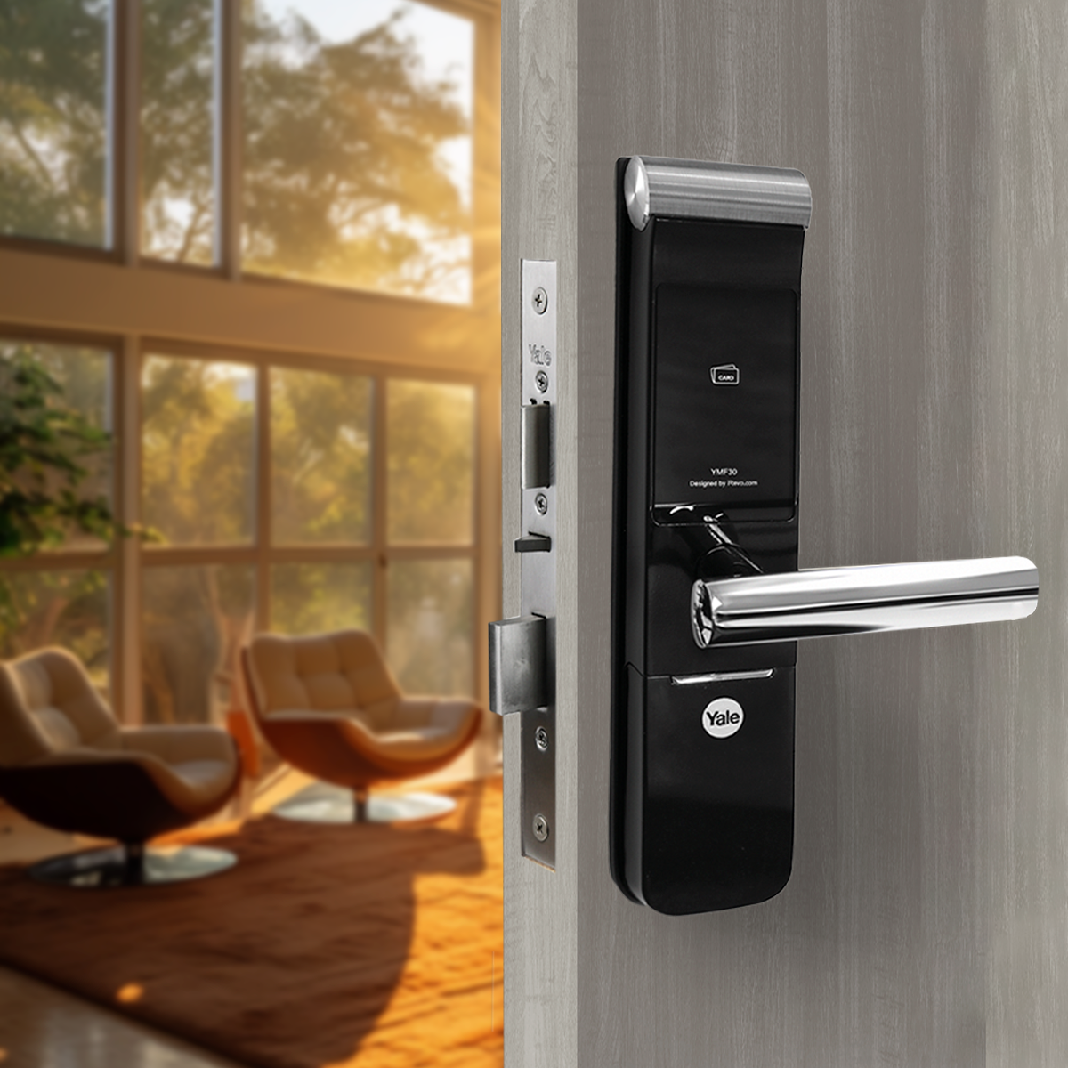 Cerradura Digital YMF30A + Módulo para abrir desde el celular