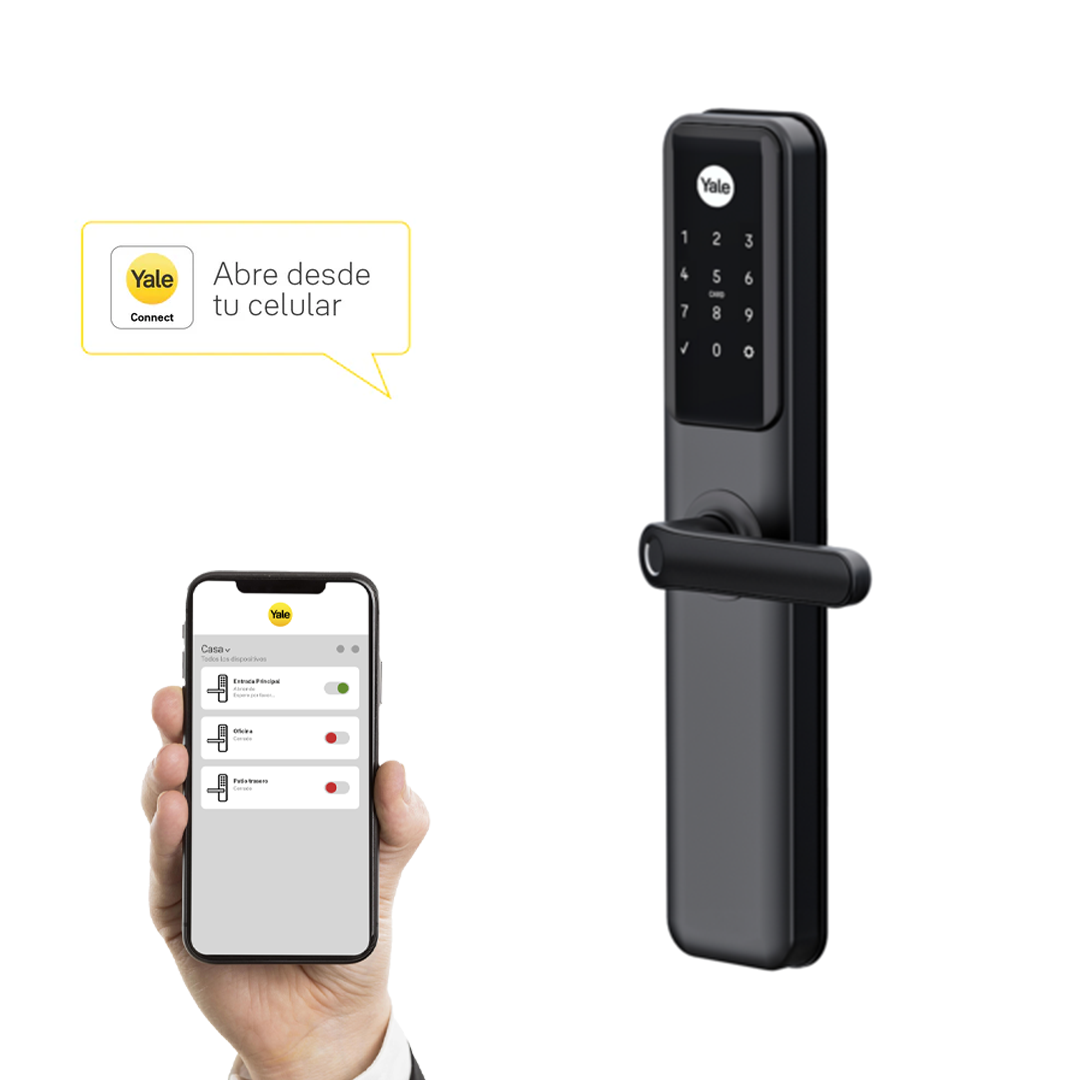 Cerradura Digital YDM60 + Módulo para abrir desde el celular