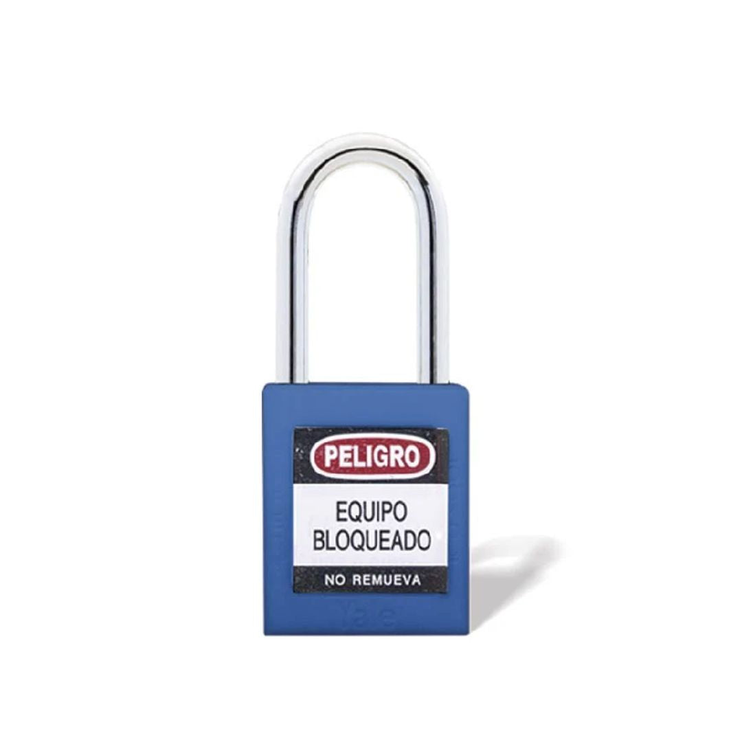 Candado Gancho Nylon Azul B