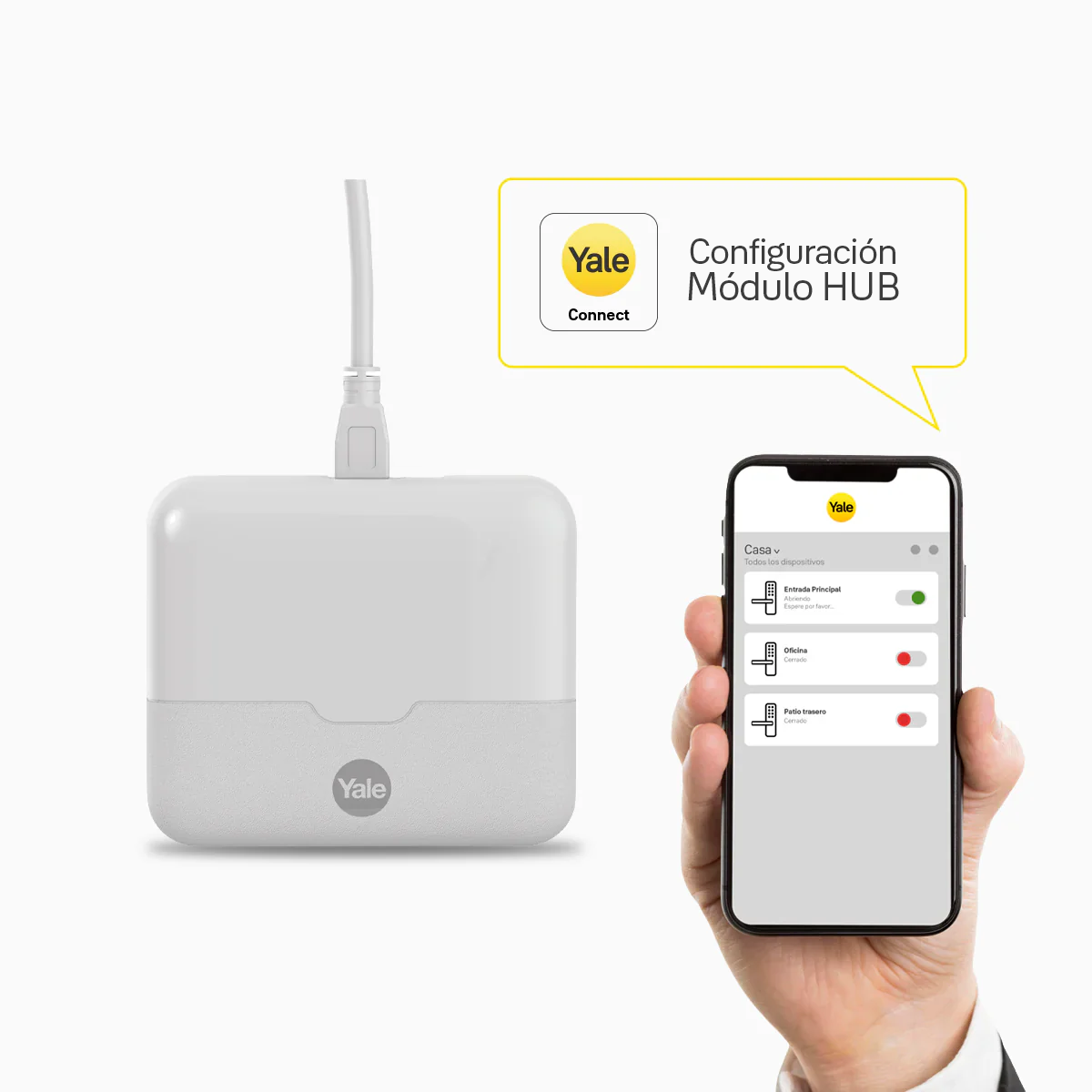 Configuración Módulo de conexión HUB