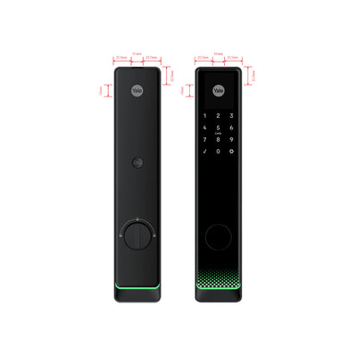 Cerradura Digital de Embutir Gemini + kit yale connect