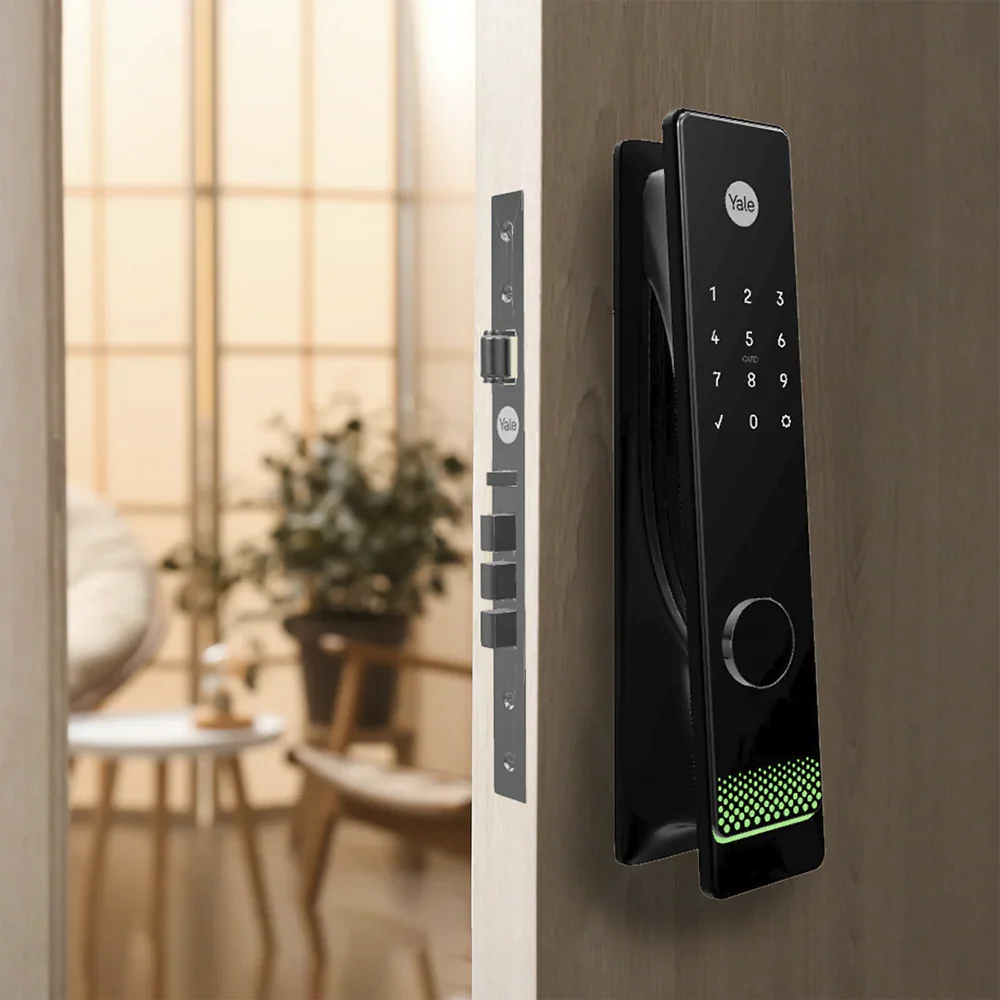 Cerradura Digital de Embutir Gemini + kit yale connect*